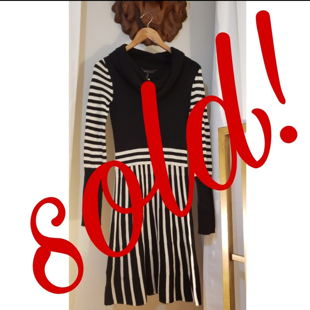 BCBGmaxazria cashmere merino wool sweater dress xs
